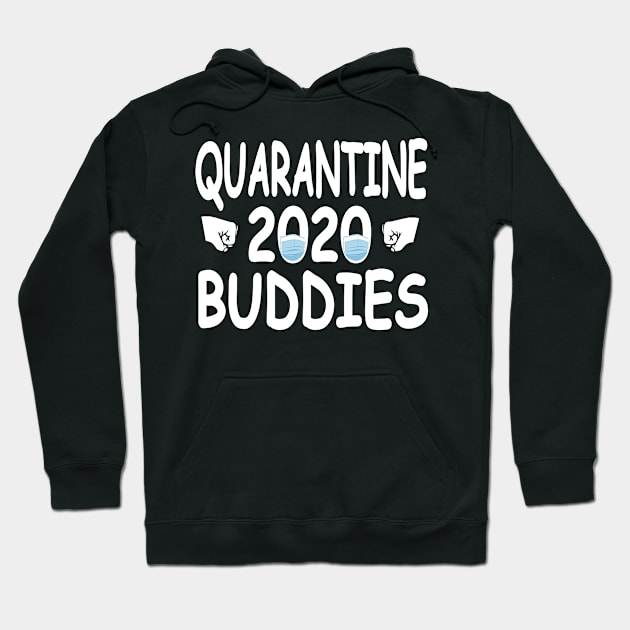 Quarantine 2020 Buddies Hoodie by Redmart